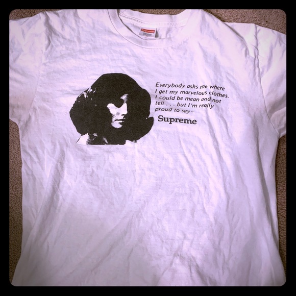 supreme pam grier t shirt